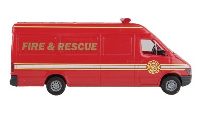 Walthers SceneMaster 12204 HO - Service Van - Fire & Rescue