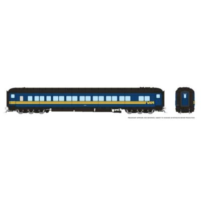 Rapido 125021 - HO Balloon Top Coach: VIA Rail Canada: #5201