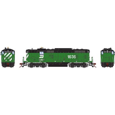 Athearn Genesis G1254 - HO EMD GP7 - DCC & Sound - Burlington Northern BN #1636