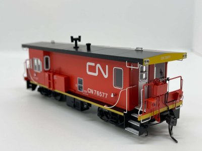 Otter Valley Railroad 57005 - PSC Transfer Van - Canadian National #76577