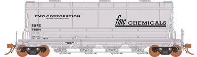 Rapido 133001-3 - HO ACF PD3500 Flexi Flo Hopper - FMC Chemicals SHPX (996H) - In Service 1966 #7...