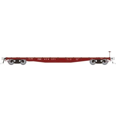 Rapido Trains 138013-4 - HO F30A 50' Flat Car: PRR - 1960s Era: #474563
