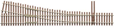 Micro Engineering 14711 - HO Code 83 - Ladder Track System Turnout - Right Hand Standard #5a