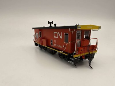 Otter Valley Railroad 57009 - PSC Transfer Van - Canadian National #76665