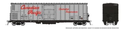 Rapido 150004 - HO NSC 3294 Mechanical Reefer - Canadian Pacific Railway (Late Script Logo) (6pkg...