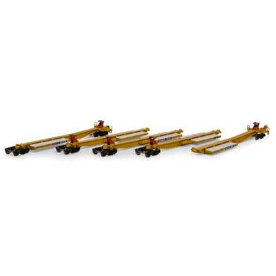 Athearn RTR 15666 HO Scale  RTR Impack Spine Car, UTTX #60108 (5PK)