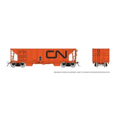 Rapido 158013-4 - HO NSC Ballast Car: CN: Single Car #302507
