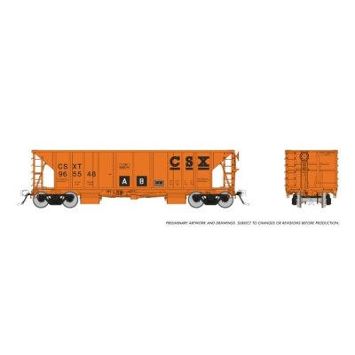 Rapido 158019-1 - HO NSC Ballast Car: CSX: Single Car #965548