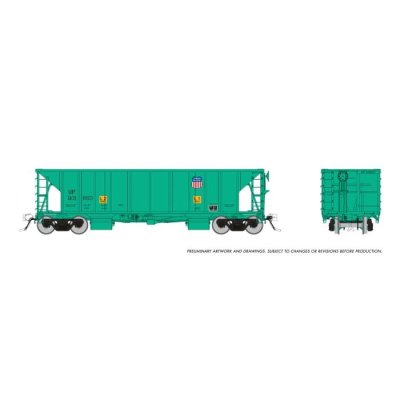 Rapido 158022-3 - HO NSC Ballast Car: Union Pacific - Late: Single Car #919691