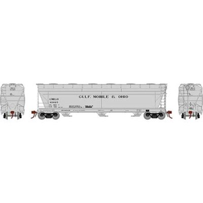 Athearn Genesis G15858 - HO ACF 4600 3-Bay Centerflow Hopper - Gulf Mobile & Ohio #81025