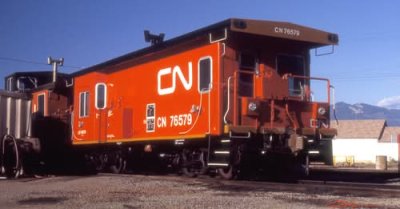 Otter Valley Railroad 57006 - PSC Transfer Van - Canadian National #76579