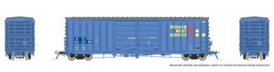 Rapido 170007-2 - HO 50Ft PCF B70 Boxcar - w/ Superior Doors - Golden West/ SP Patch #243776 - FI...
