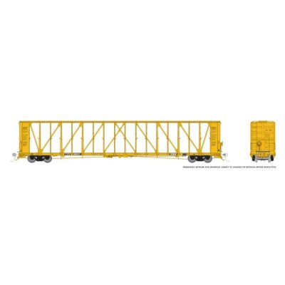 Rapido 174015-6 - HO Scale - New Run - NSC Centerbeam Flatcar: Trailer Train (TTZX) - Late, Flush...