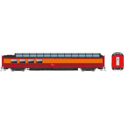 Rapido 175003 - HO Scale SP Dome-Lounge w/Fluted Sides: SP - Daylight: #3606