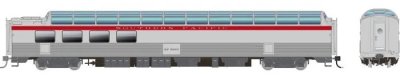 Rapido 175006 - HO SP 3/4 Dome-Lounge w/Fluted Sides - Southern Pacific (General Service) #3603
