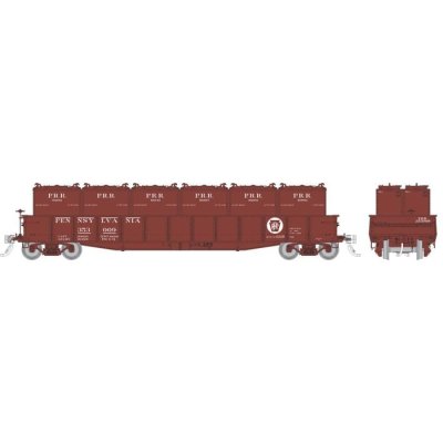 Rapido Trains 194006-2 -  HO G22b Gondola w/containers: PRR - Circle Keystone (AB brakes): #35313...