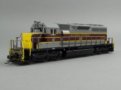 Kato USA Inc HO Scale 376322 Diesel EMD SD40 Powered -- Algoma Central #182