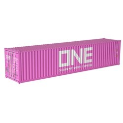 Atlas 20006545 - HO 40Ft Standard Height Container - Ocean Network Express ONE (TLLU) Set #1