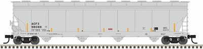 Atlas 20006732 - HO Scale ACF 5701 Centerflow Plastics Hopper - ACFX #98086