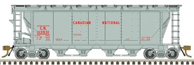 Atlas 20007153 - HO Slab-Side Covered Hopper - Canadian National CN #113404