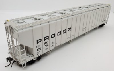 Rapido 157005 - HO 5820 Covered Hopper - Procor/UNPX (Low Black Solid) (6pk)