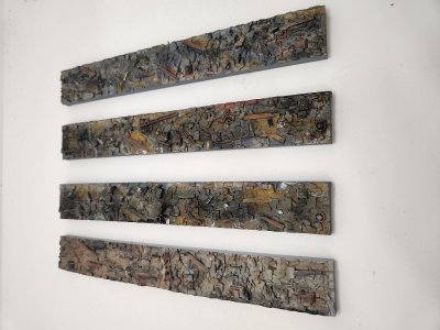 Otter Valley RailRoad HO 6400 & 6000 Gondola Scrap Load Hand Weathered - Single