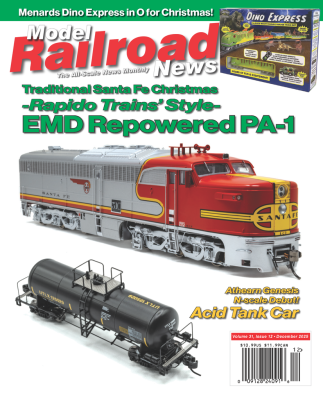 White River Productions - Model Railroad News - December 2025 - EMP Repowered PA-1 - Magazine