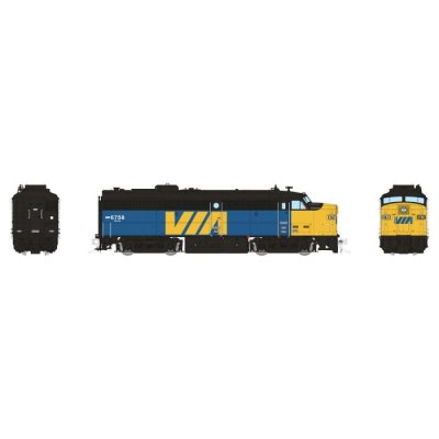Rapido Trains 21616 -  HO MLW FPA-4 (DC/DCC/Sound): VIA Rail Canada - Blue Logo: #6775