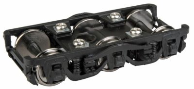 Walthers Proto 2204 - HO Heavyweight 6-Wheel Metal Passenger Trucks w/RP-25 Metal Wheels - Type 2...