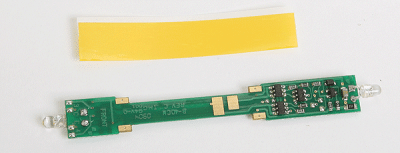 NCE 120 Decoder N Scale Plug-N-Play Decoder w/White LEDs -- N12AO