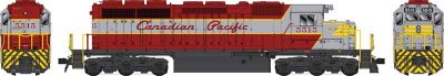 Bowser 24932 - HO GMD SD40 - Standard DC - Executive Line - CP #5527 - Grey, Maroon , Large Rear ...