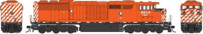 Bowser HO 24987 CM&Q GMD SD40-2F DCC Ready #9014