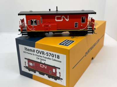Otter Valley Railroad 57018 - PSC Transfer Van - Canadian National #76554