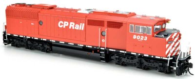Bowser 25004 - HO GMD SD40-2f - DCC Ready - CP (Round Porthole Sill Dashes) #9023