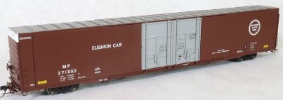 Tangent Scale Models 25031-03 - HO Greenville 86ft Double Plug Door Box Car - Missouri Pacific #2...