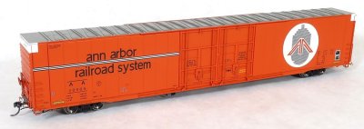 Tangent 25035-05 - HO Greenville 86Ft Double Plug Door Box Car - Ann Arbor (Delivery 1978) #10012