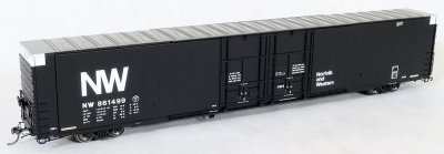 Tangent 25042-06 - HO Greenville 86Ft Double Plug Door Box Car - Norfolk & Western (Delivery 1-19...