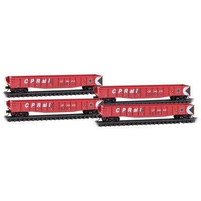 MicroTrains 98300239-F - N Scale - 50' steel gondola - CP Rail Runner Pack #239