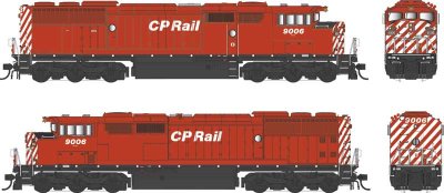 Bowser 25359 - HO GMD SD40-2f - DCC & Sound - CP Rail #9006