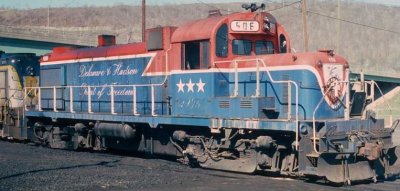 Bowser 25370 - HO Alco RS3-M Chop Nose - DCC & Sound - Delaware & Hudson: Bi Centennial #1776