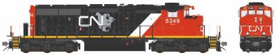 Bowser 26223 - HO GMDD SD40-2W - CN North America 2010s+ w/Strght Air #5349 w/DCC Snd