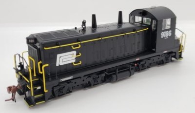 Rapido 27550 HO EMD SW1200 - DCC/Sound - Penn Central (ex NH) #9186