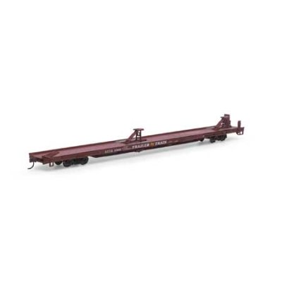 Athearn 27664 HO RTR 85ft TOFC Flat, TT/STTX #473649