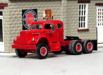 Sylvan Scale Models V-285 HO Scale - 1956-66 White 9000 Sleeper Cab - Unpainted and Resin Cast Ki...