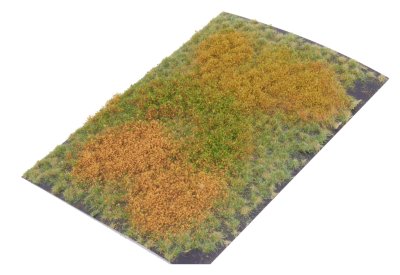 Martin Welberg Scenic Studios MB-PW245 - Layered Tufts - Golden Summer w/ Weeds - 2mm-4.5mm