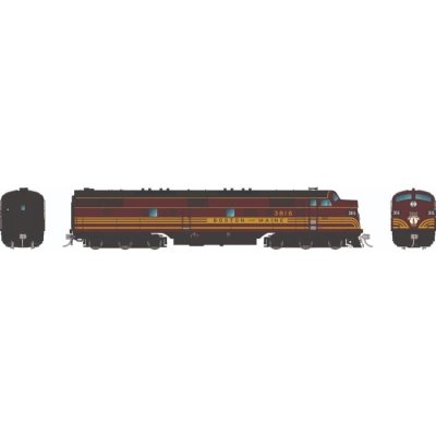 Rapido 29505 - HO EMD E7A (DC/DCC/Sound): Boston & Maine - Red Scheme: #3816