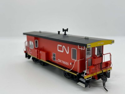 Otter Valley Railroad 57009 - PSC Transfer Van - Canadian National #76665