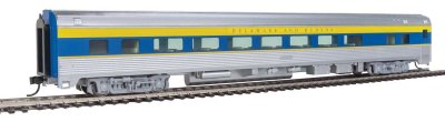 WalthersMainline 30014 - HO Scale RTR 85ft Budd Large-Window Coach - Delaware & Hudson
