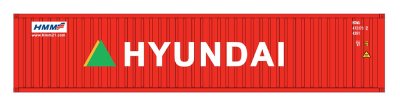 Intermountain Railway 30267-03 HO Scale 40Ft Corrugated Container Hyundai 2pk 