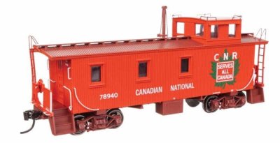 Walthers Proto 103257 - HO 30' GTW Style Wood Caboose with Offset Coupola - Ready To Run -- Canad...